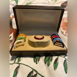 Authentic Gucci Bezels 9 different colors